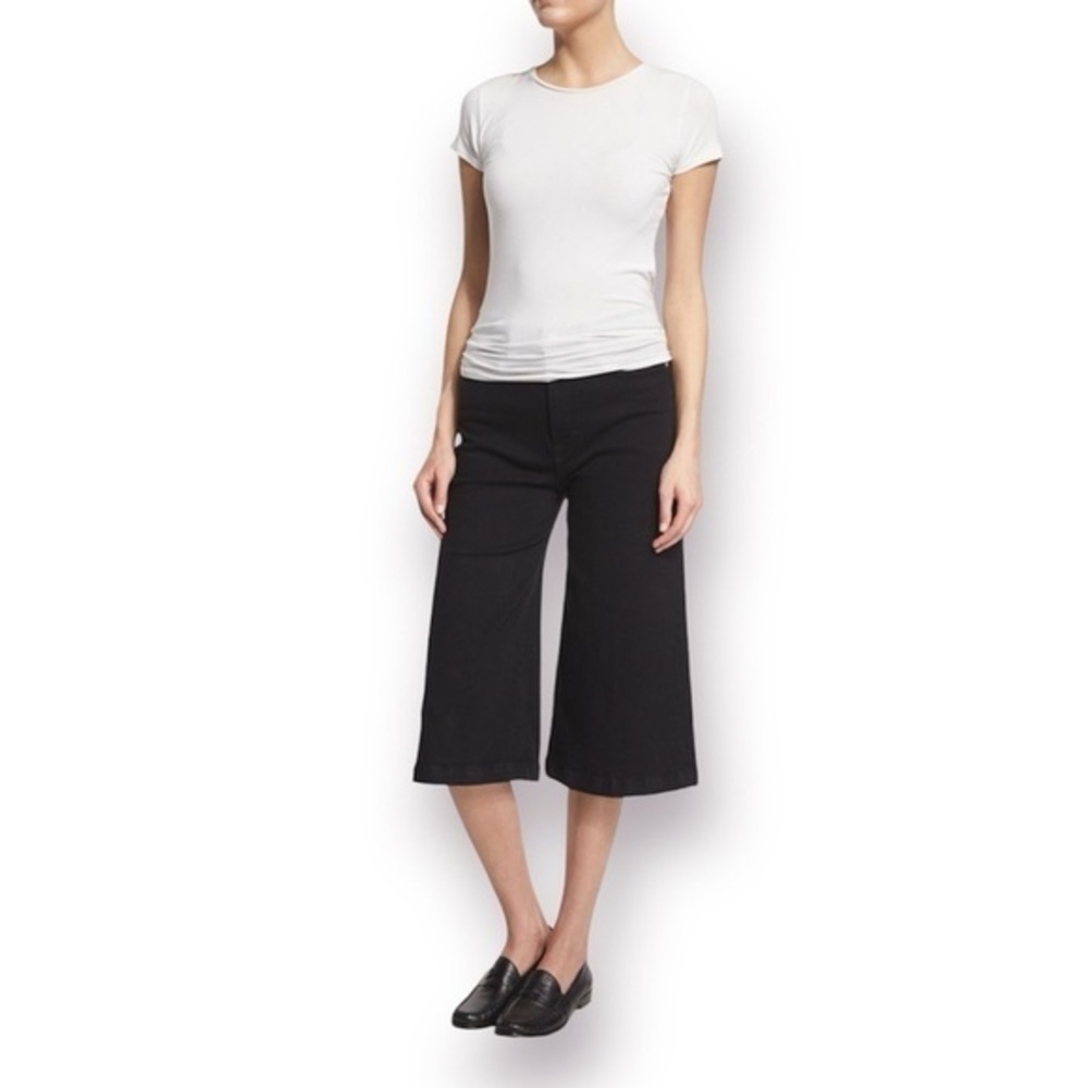 FRAME Denim Le Gaucho Jean in Noir Size 27